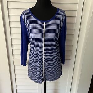 Calvin Klein Royal Blue Rayon Top